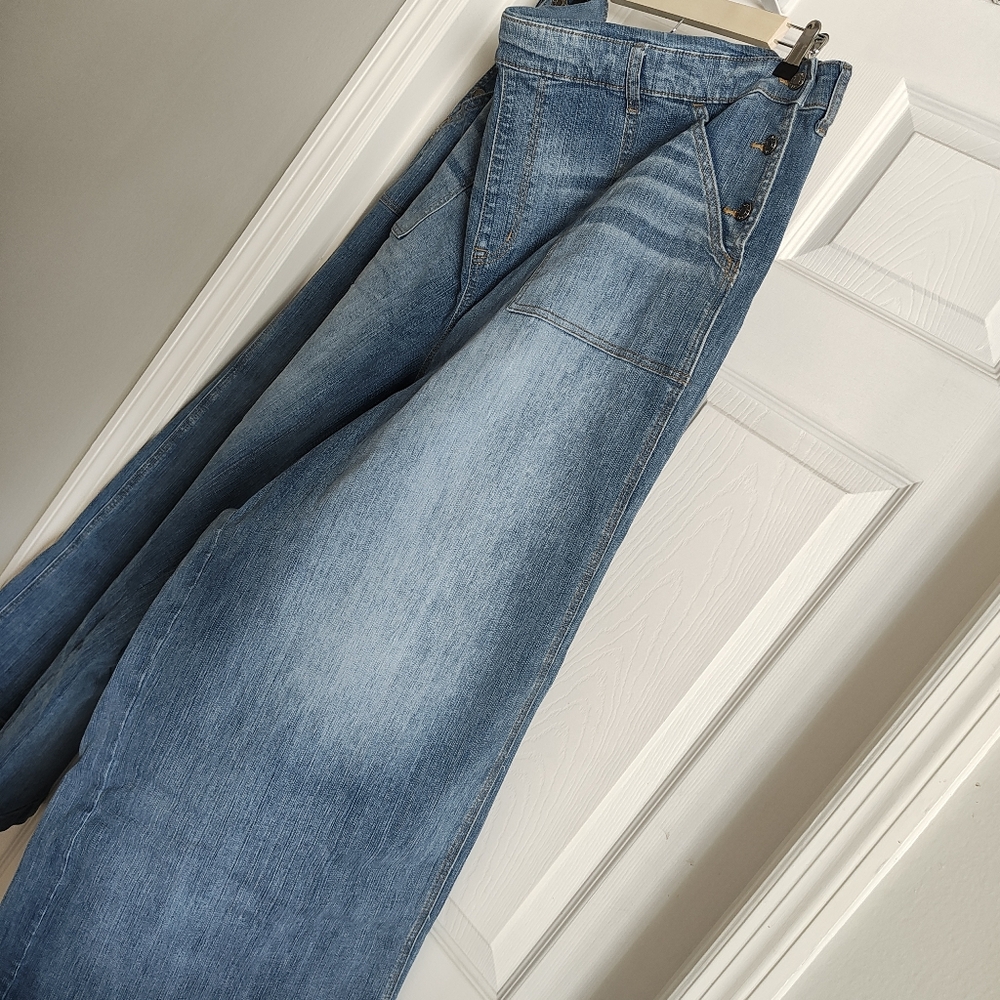 Wide Leg Overalls - Picture 6 of 11